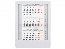 Календарь Офисный помощник, белый