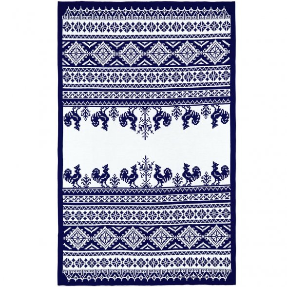 Плед на заказ Tricksy Net, 2 цвета, S, акрил 