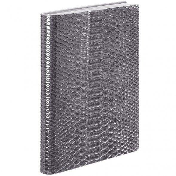 Ежедневник Anaconda, недатированный, серебристый 