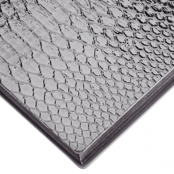 Ежедневник Anaconda, недатированный, серебристый 