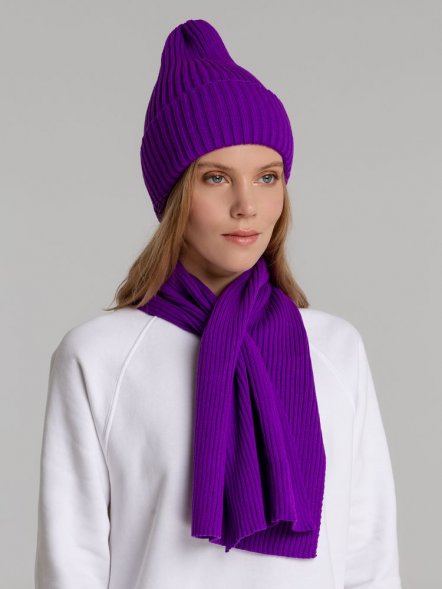 Шарф Yong, фиолетовый 