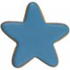 Печенье «Звезда», синее 