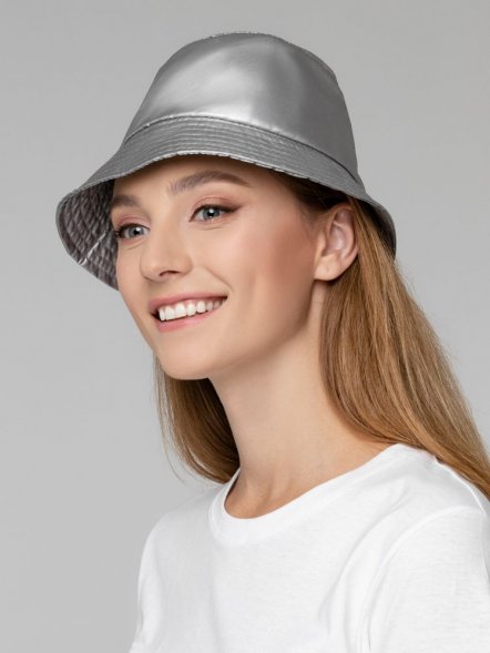 Панама Palladio, серебристая 