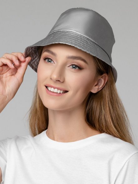 Панама Palladio, серебристая 