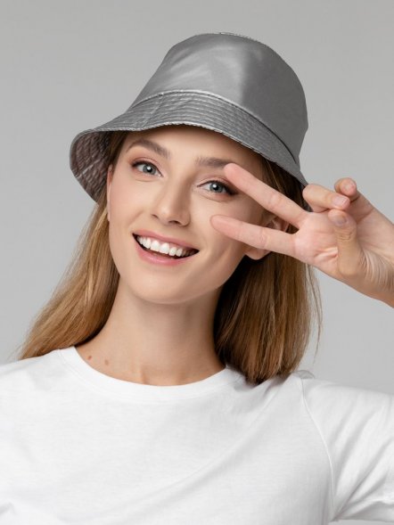 Панама Palladio, серебристая 