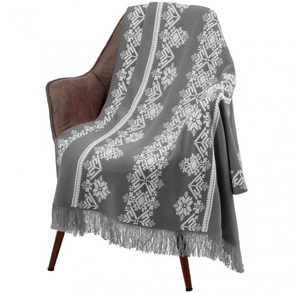 Плед Onego, серый 