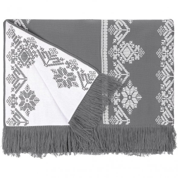 Плед Onego, серый 