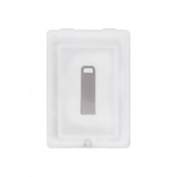 Флешка Flash 16 Gb в подарочной упаковке, серебряная