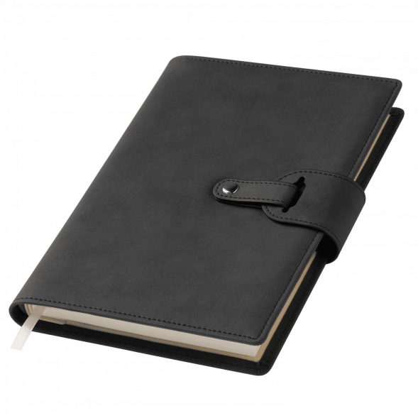Ежедневник-портфолио Passage NEO недатированный в подарочной коробке, черный 