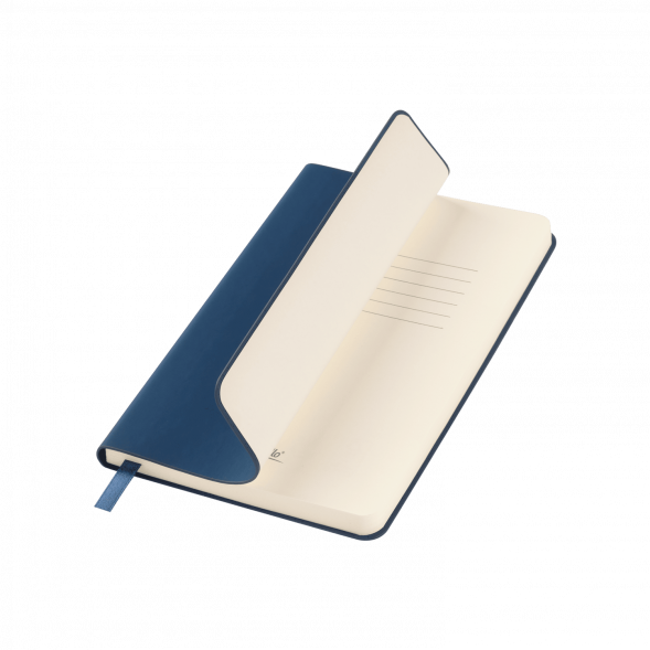 Ежедневник Spark mini A6 недатированный, синий 