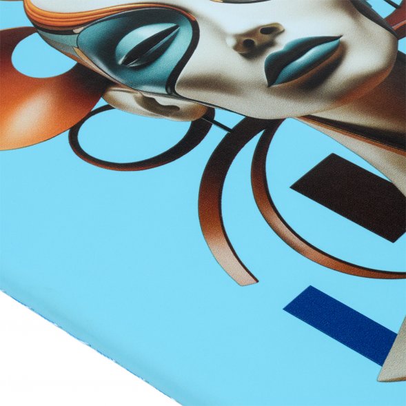 Блокнот Alpha slim, лазурный Пятый элемент 