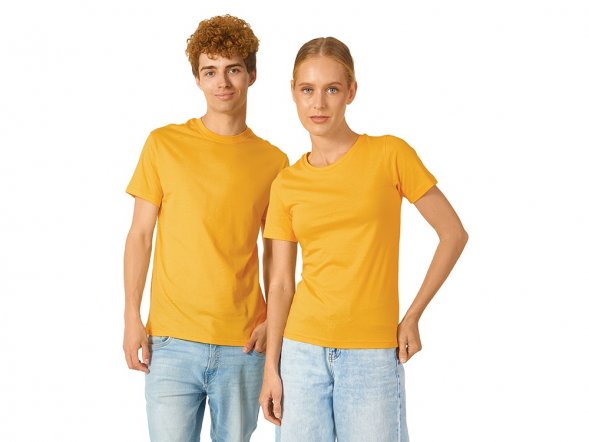 Футболка Heavy Super Club женская, золотисто-желтый 