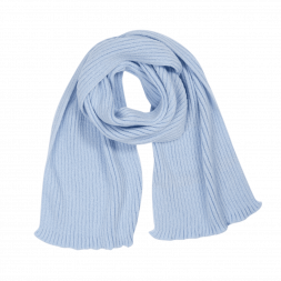 Шарф Forges вязаный, голубой