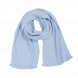 Шарф Forges вязаный, голубой 
