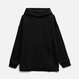 Худи оверсайз унисекс Snuggie, черное