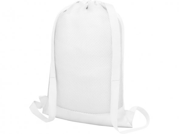 Nadi cетчастый рюкзак со шнурком, белый 