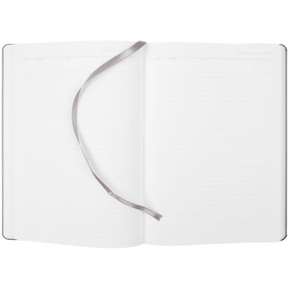 Ежедневник «История изобретений», недатированный, серый 