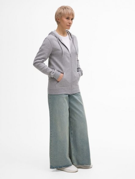 Толстовка унисекс Stone, серый меланж 