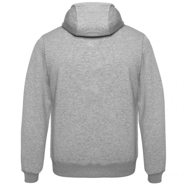 Толстовка мужская Hooded Full Zip серый меланж 