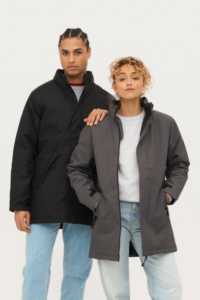 Куртка на стеганой подкладке Robyn, темно-серая 