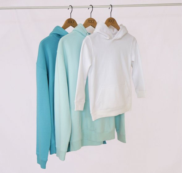 Худи детское Condor Kids, светло-желтое 