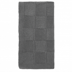 Плед Cella вязаный, серый (без подарочной коробки)