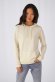 Толстовка с капюшоном женская Hoodie, серый меланж 