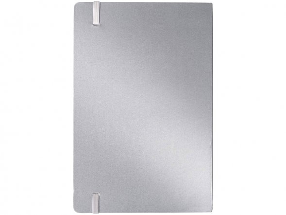 Блокнот классический офисный Juan А5, серебристый 