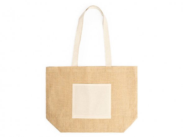 Сумка GAVIA из ламинированного джута, бежевый 