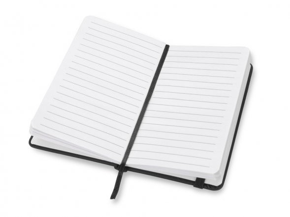 Блокнот A7 Rainbow S, черный (Р) 