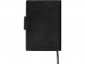Бизнес блокнот А5 Monoi с клапаном, твердая обложка, 128 листов, черный 