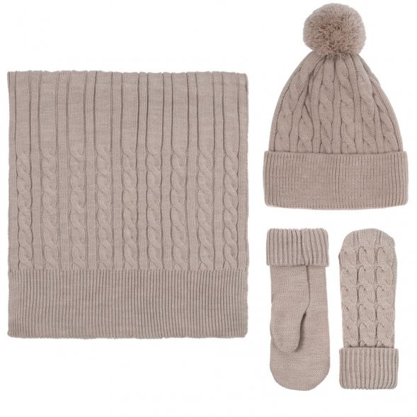 Набор Heat Trick, бежевый меланж 