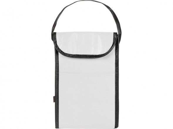 Сумка-холодильник Reviver на липучке из нетканого переработанного материала, белый 