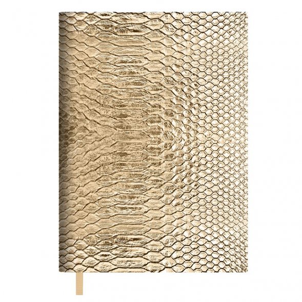 Ежедневник Anaconda, недатированный, золотистый 