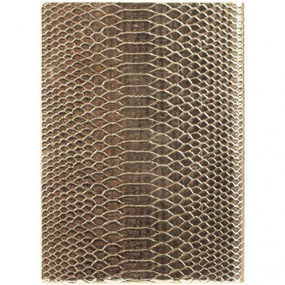 Ежедневник Anaconda, недатированный, золотистый 