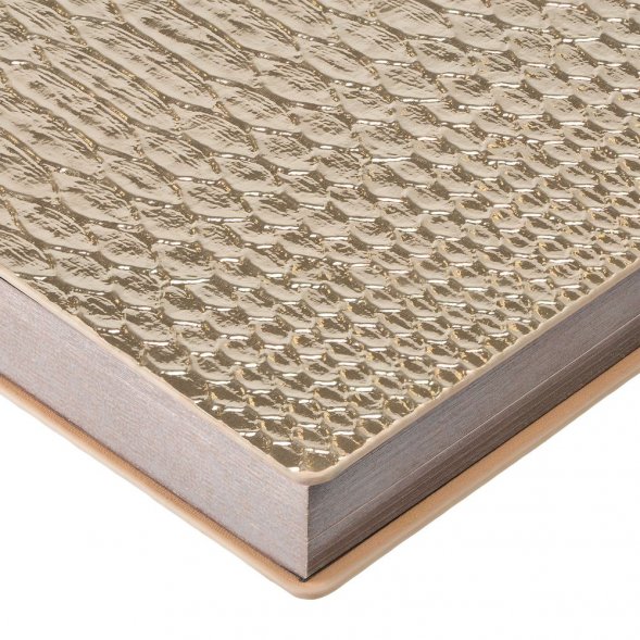 Ежедневник Anaconda, недатированный, золотистый 