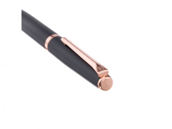 Ручка шариковая Pierre Cardin GAMME. Цвет - черный. Упаковка Е 