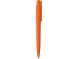 Шариковая ручка RECYCLED PET PEN PRO K transparent GUM soft-touch, оранжевый 