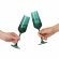 Бокал для шампанского Emerald, зеленый 