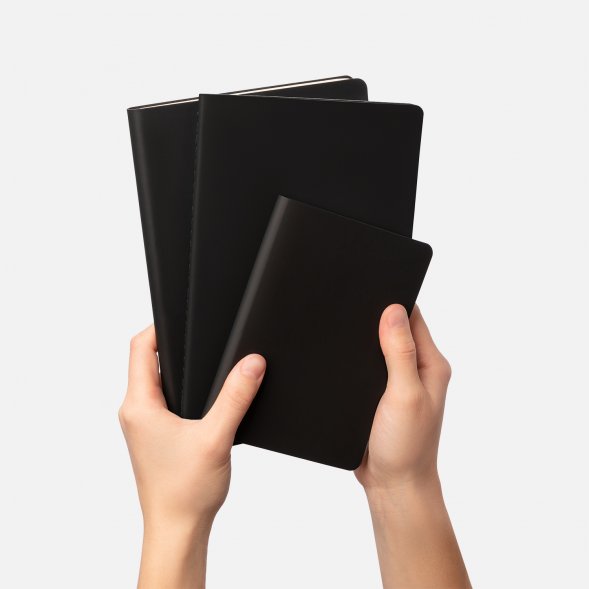 Ежедневник Spark mini A6 недатированный, черный 