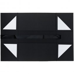 Коробка складная Rusetti, L, черная