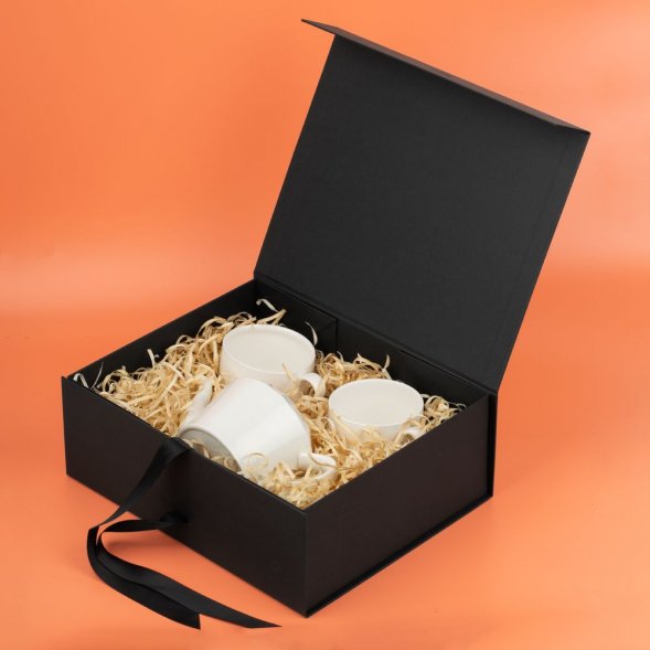 Коробка складная Rusetti, L, черная 