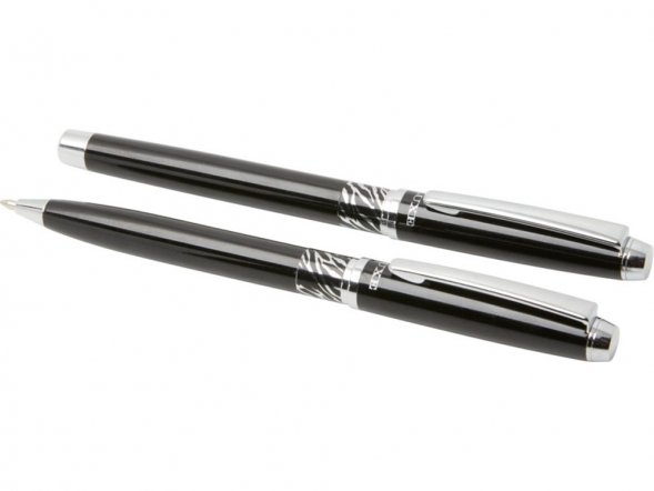 Rivulet Подарочный набор из двух ручек, черный 
