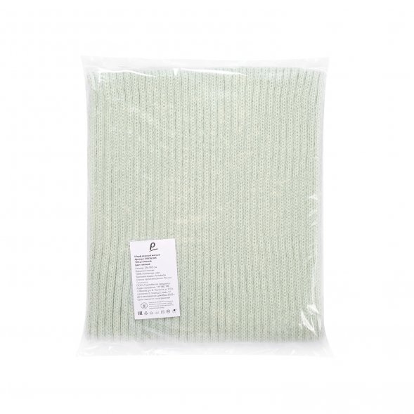 Шарф Forges вязаный, мятный 