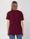 Футболка унисекс Regent 150, бордовая 