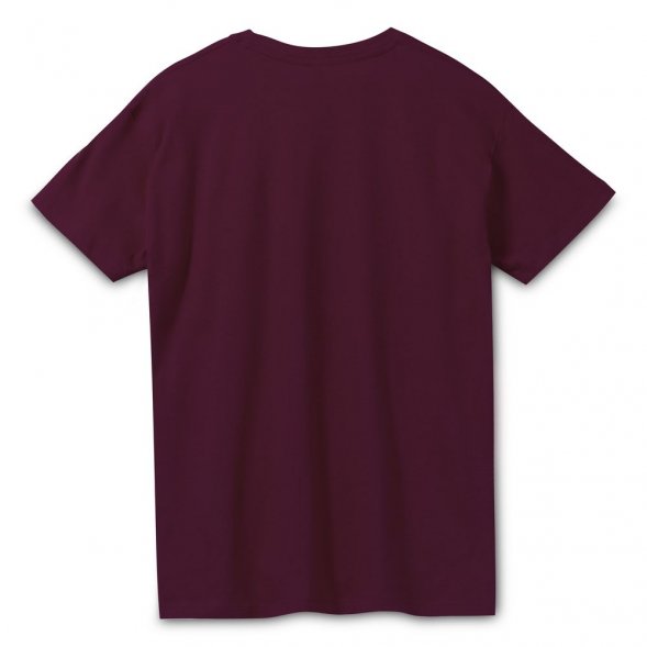 Футболка унисекс Regent 150, бордовая 