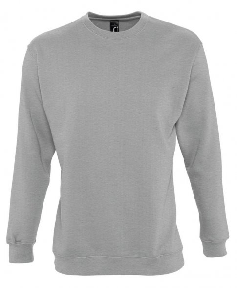 Толстовка New Supreme 280, серый меланж 