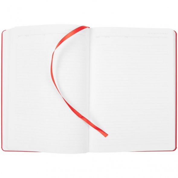 Ежедневник «История изобретений», недатированный, красный 