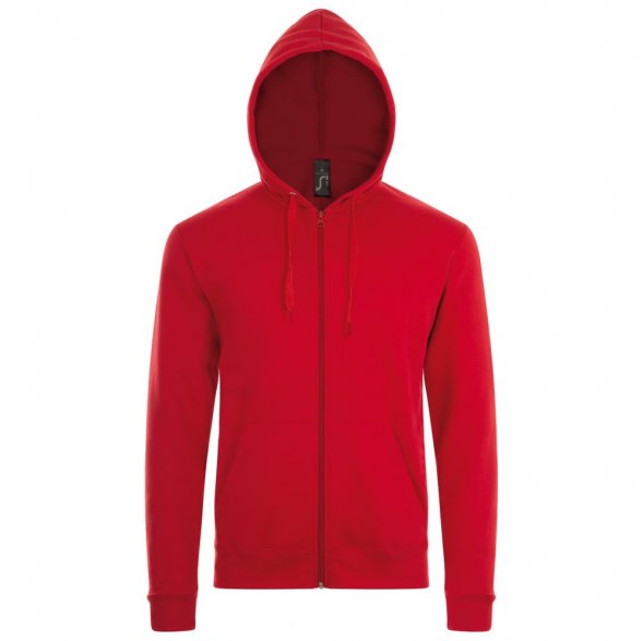 Толстовка унисекс Stone, красная 