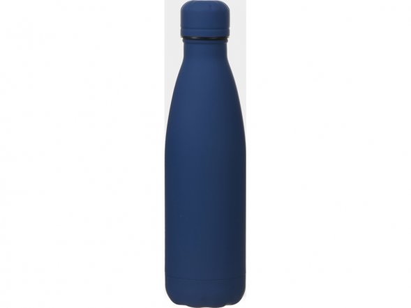 Вакуумная термобутылка Vacuum bottle C1, soft touch, 500 мл, темно-синий 